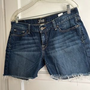 Lucky Brand cut off shorts size 12!